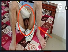 Wow First Time I Hold Desi Indian Cock In Lungi In Midnight