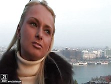 Incredible Fair-Haired Teen Slut Ivana Sugar Assfucking In The Open