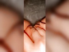 Finger Fucked My Tight Leaking Snatch Into The Bath-Tub