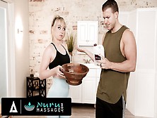 Nuru Massage - Bickering Couple Has Hard Sex While Completing A Challenge Involving Extra Oil