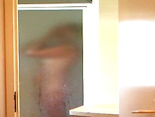 Spying My Girlfriend's Friend While Taking A Shower