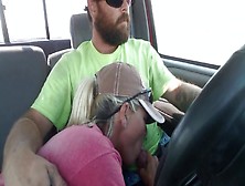 Sukie Rae Gives A Blowjob While Driving.  Part 1