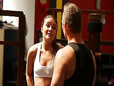 Boxing That Sweet Young Pussy In The Gym After Workout