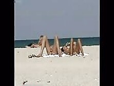 Quick Nudist Girl Jiggly Ass Beach Spy