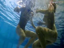 Sexy Underwater Sexiest Babes Ever Touching Tits
