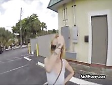 Banging Big Tit Teen On The Street