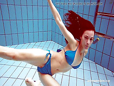 Super Hot And Thin Teenage Martina In The Pool