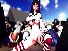 Mmd Yui Kotegawa Version 2 During Concert She Want People To Cum