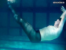 Dressed Underwater Sis Bulava Lozhkova Swimming Naked