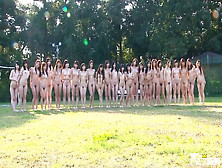Young Japanese Girls Get Filmed In The Backstage Before Taking A Naked Photoshoot