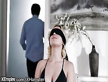 Lascivious Ebony Man Is Fuckin A Married,  Golden-Haired Woman Whilst Her Spouse Is Out Of City