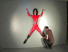 Red Latex And Wall