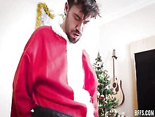 Lustful Man Clothed Up As Santa Ended Up Having A Fffm Foursome On A Fresh Year's Eve