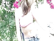 Hot Bae Selina Teen Loves Outdoors Nude