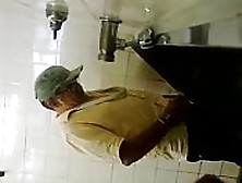 Public Bathroom Pissing Caught On Hidden Cam