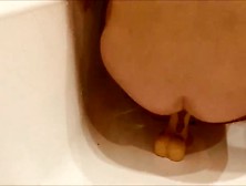 Sissy Pooping On Her Dildo. Mp4