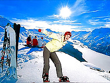 Lucianna Snowboarder