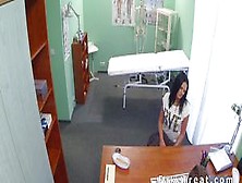 Black Haired Mother Banged In Fake Hospital