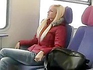 German Girl Has Quick Sex In The Train