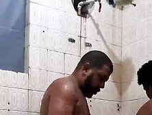 Anal Sex While Showering.