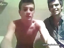 Gay Friends Have Sex On Webcam