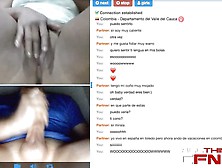 Amateur Colombian Milf Mutual Masturbation With Webcam Exhibitio