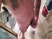 Peeing On My Self While Masturbating In The Shower!
