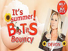 It's Summer Giant Boobs Bouncy Devon - Devon - Kin8Tengoku