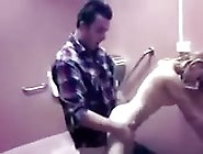 Hot Quickie Sex In The Restroom