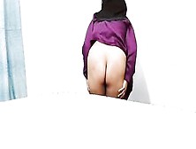 Gigantic Butt Muslim Hijab Sluts Masturbates