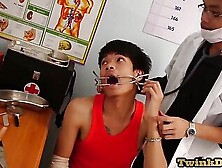 Asian Doctor Assrimming And Assfucking Twink Patient