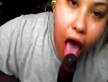 Adorable Mexican Girlfriend Gets On Her Knees