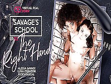 Savageu2019S School: The Right Hand U2013 Episode 02 - Alessa Savage And Luna Corazon