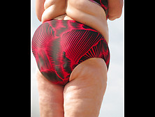 Granny – So Fat Asses On The Beach (Beach Voyeur)