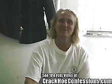 Old Ass Street Skank Happily Gives Crack House Tour