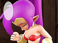 Shantae X Nega Shantae Futa 3D Full!