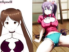 Try Not To Spunk Challenge To Hentai Waifus (Rule 34,  Cartoon Vtuber)