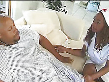 Ebony Nurse Gives Her Patient Anal Sex To Make Him Healthy Again