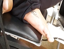 Candid Tatoo Feet And Soles Airport