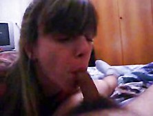 Amazing Blowjob Sex Video With A Nasty Babe Gulping My Rod