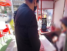 Pinay Chowking Deliveryman - Ang Bayad Sa Late Delivery Ay Kantot Sa Puwet Sa Customer Na Maganda