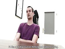 Dude Blows Agent And Gets Fucked At Porn Casting Interview