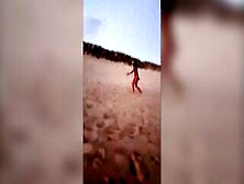 Young Brazilian Sluts Showing Off On The Beach And Dancing