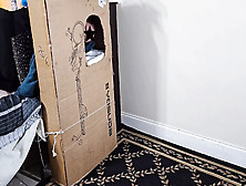 The Ex-Wife Decided To Make Her Own Gloryhole From A Box,  Watch What Happened To Her.