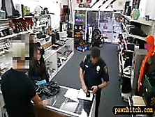 Couple Bitches Shoplifting And Banged
