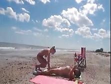 Vid 1Of 8 First Time Cuckolding On Public Beach