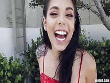 A Helping Hand For Tony Rubino - Petite Brunette In Pov Sex Outdoors