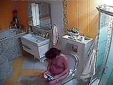 Pregnant Wife In The Toilet