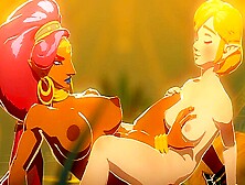 The Lesbian Side Of Urbosa And Zelda