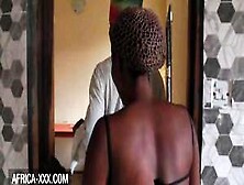 Ebony Housewife Invites The Shoemaker For An Intimate Ride